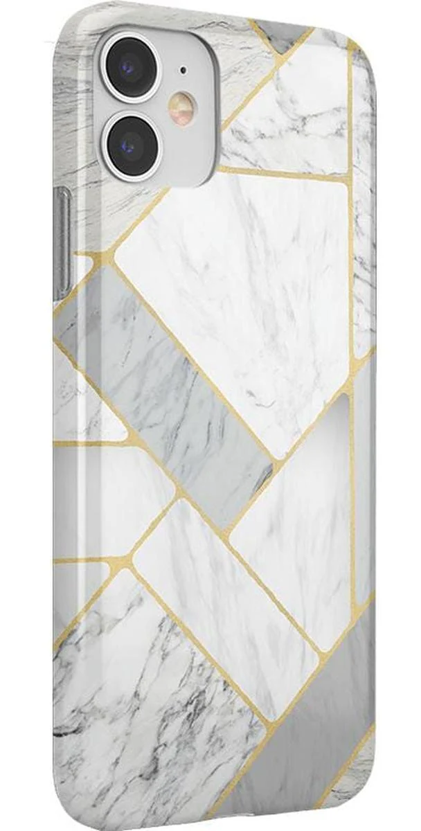 Sharp Lines | Geo White and Gold Marble Case - Image 20