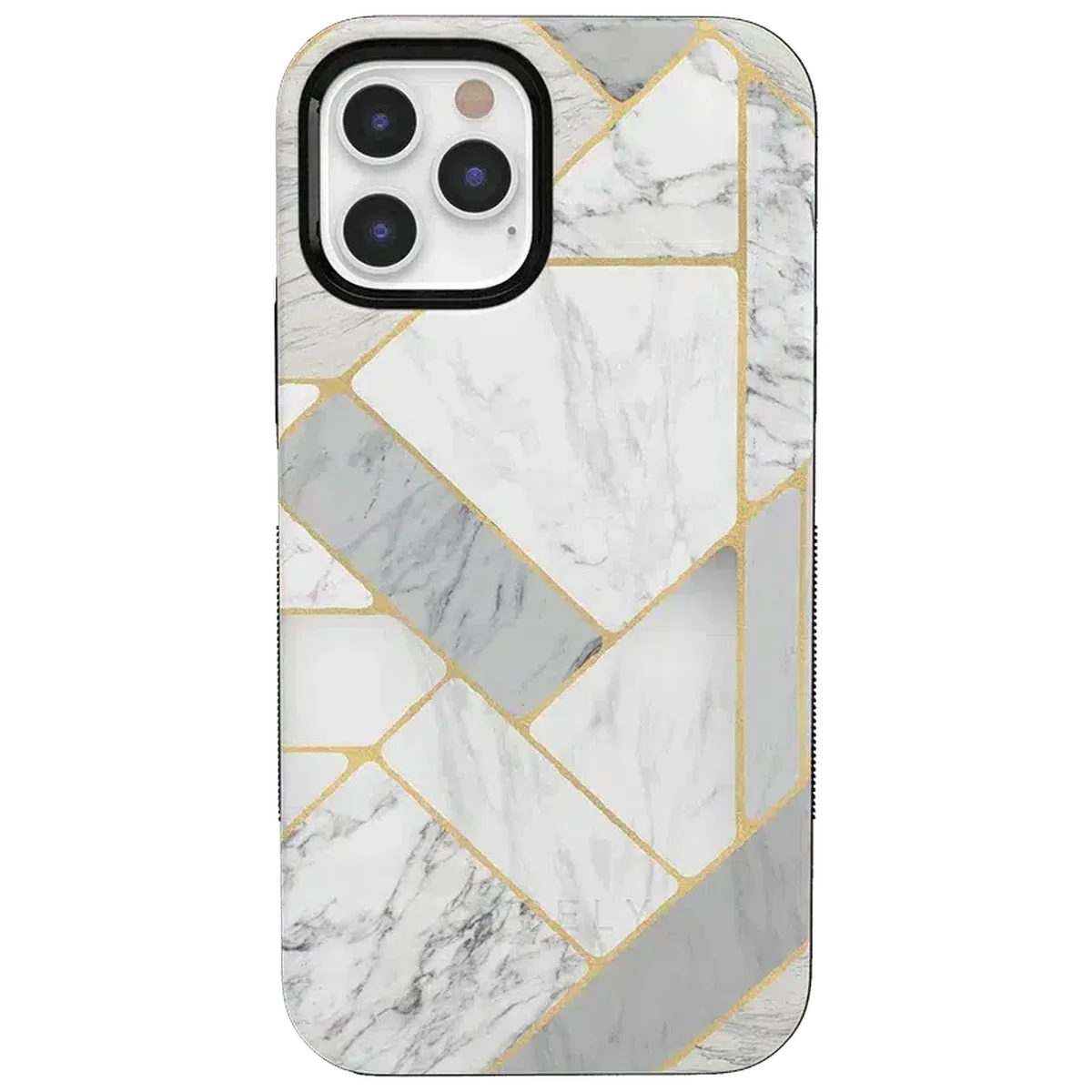 Sharp Lines | Geo White and Gold Marble Case - Image 25