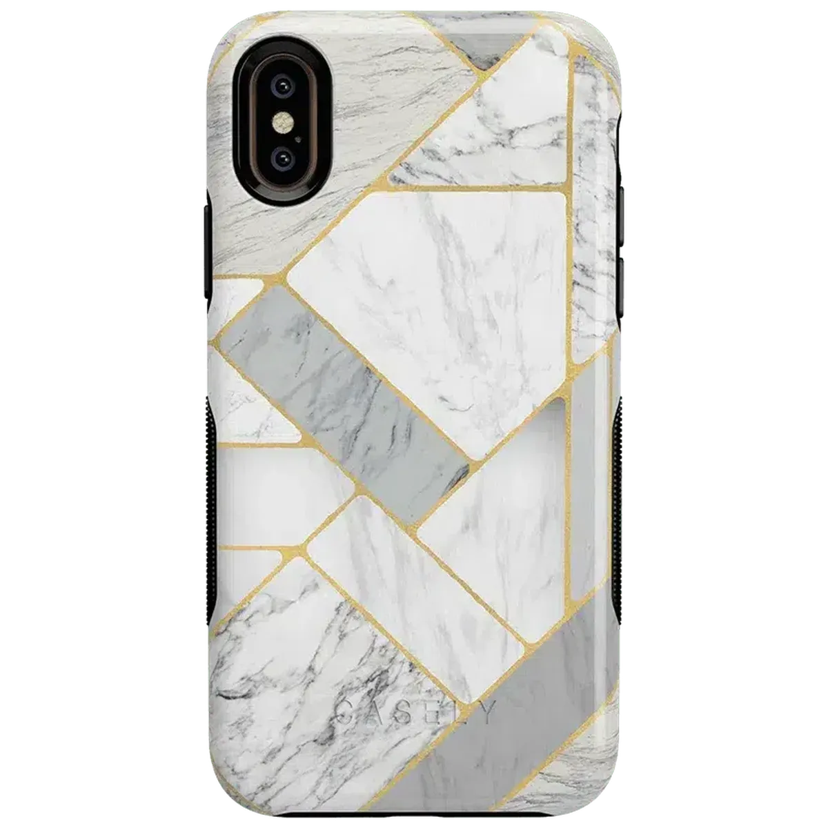 Sharp Lines | Geo White and Gold Marble Case - Image 28