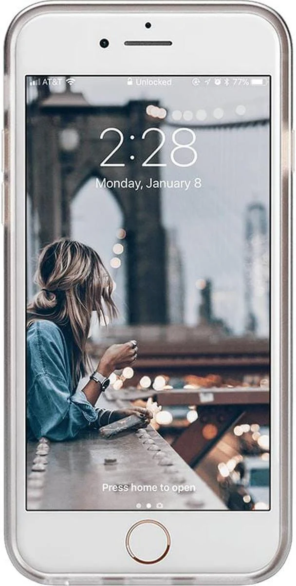 Sharp Lines | Geo White and Gold Marble Case - Image 9