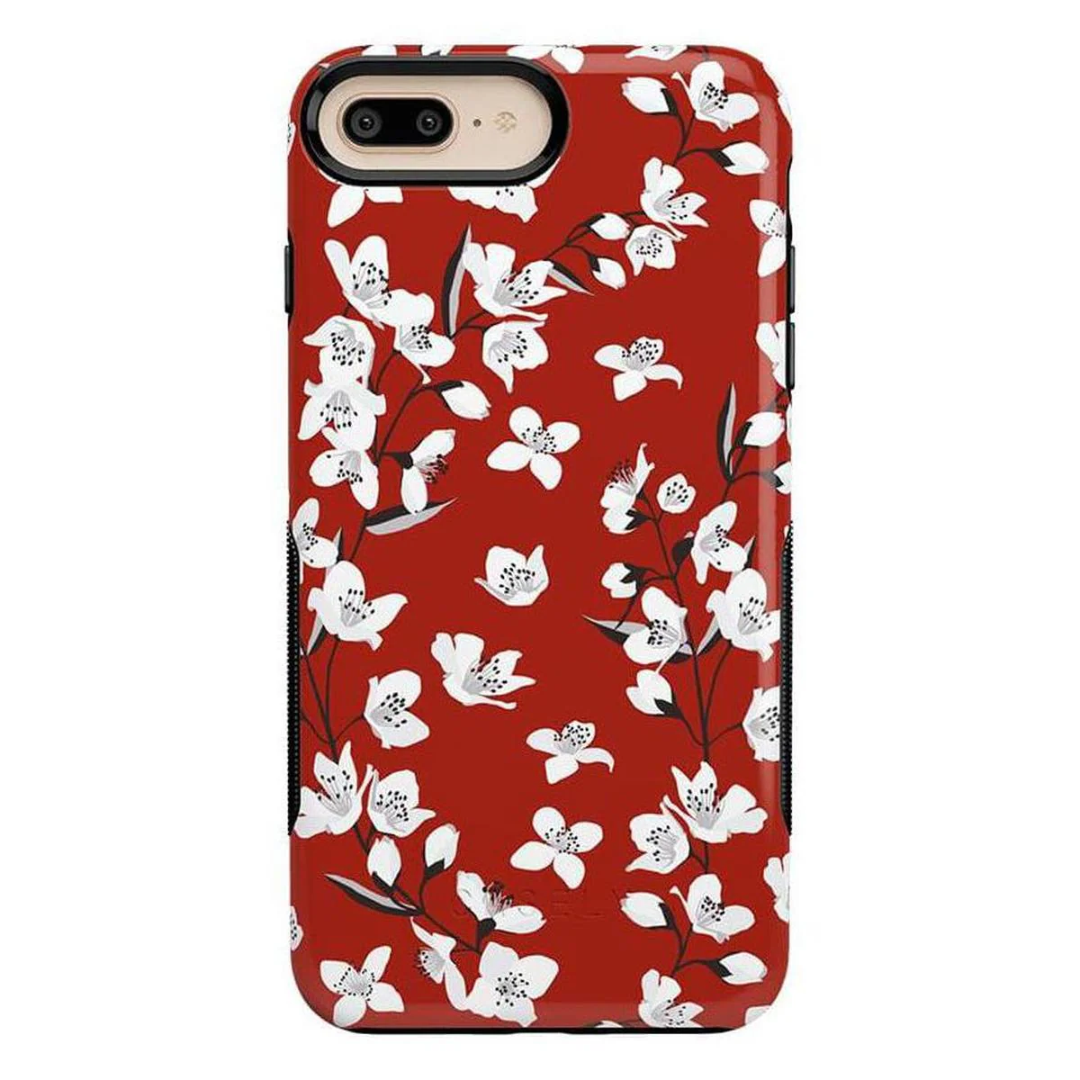 Floral Forest | Red Cherry Blossom Floral Case - Image 28