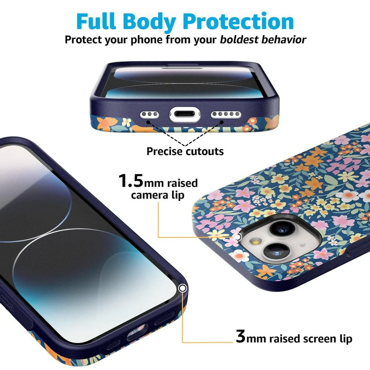 Full Bloom | Navy Floral Case - Image 102