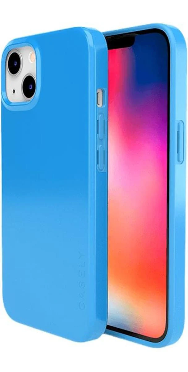 Miami Cabana | Solid Neon Blue Case - Image 18