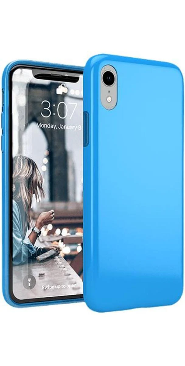 Miami Cabana | Solid Neon Blue Case - Image 8