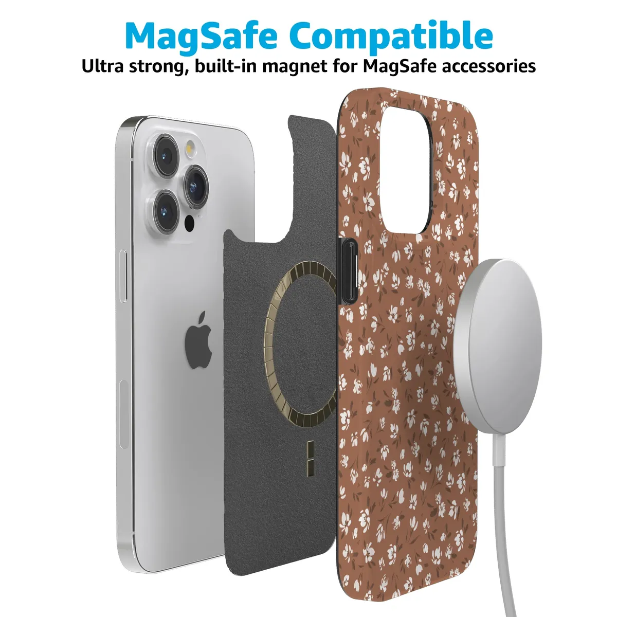 Mocha Meadow | Tiny Flowers Case - Image 166