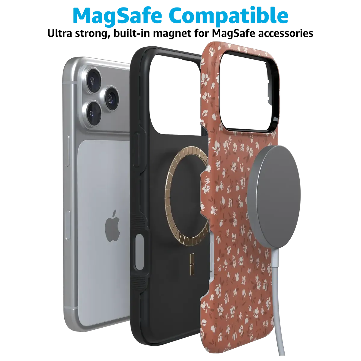 Mocha Meadow | Tiny Flowers Case - Image 7