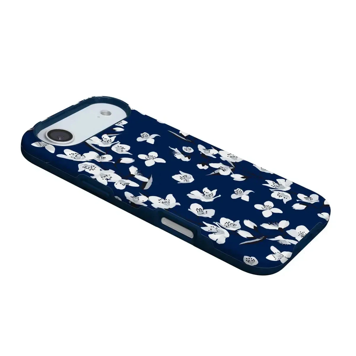 Floral Forest | Navy Cherry Blossom Floral Case - Image 114