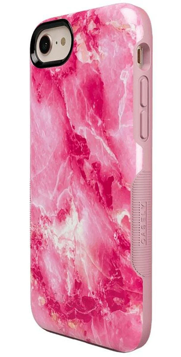 Pretty in Pink | Hot Pink Marble Case - Image 26