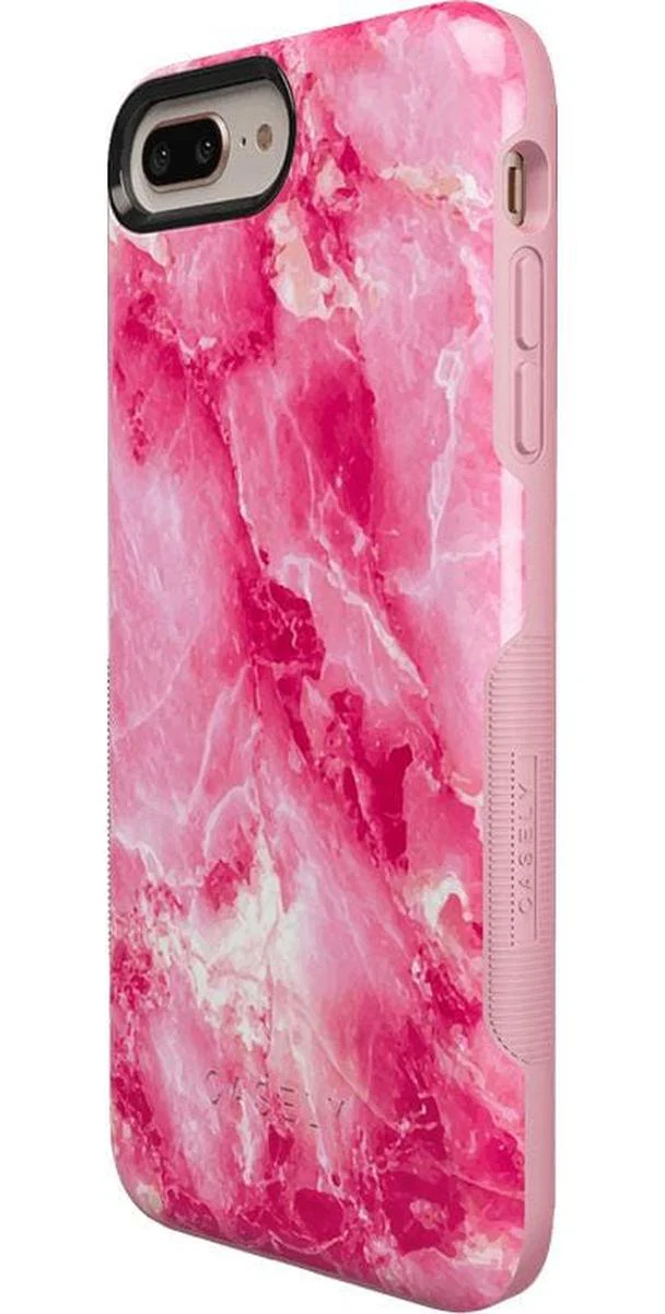 Pretty in Pink | Hot Pink Marble Case - Image 29