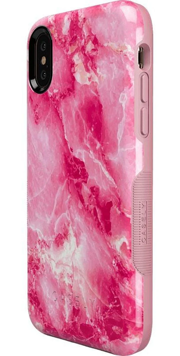 Pretty in Pink | Hot Pink Marble Case - Image 47