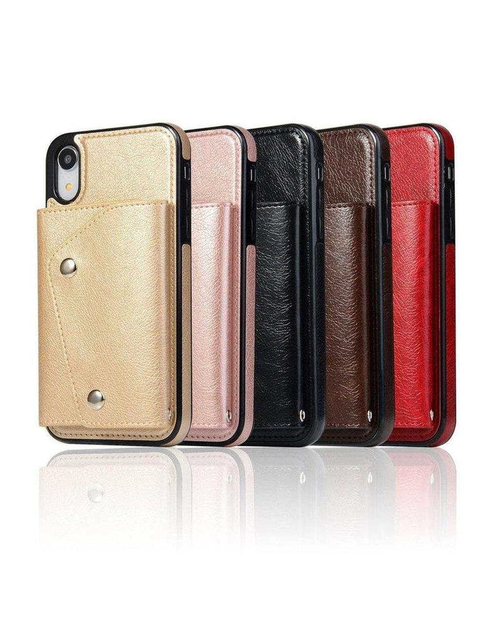 Red Vegan Leather | Wallet Case - Image 16