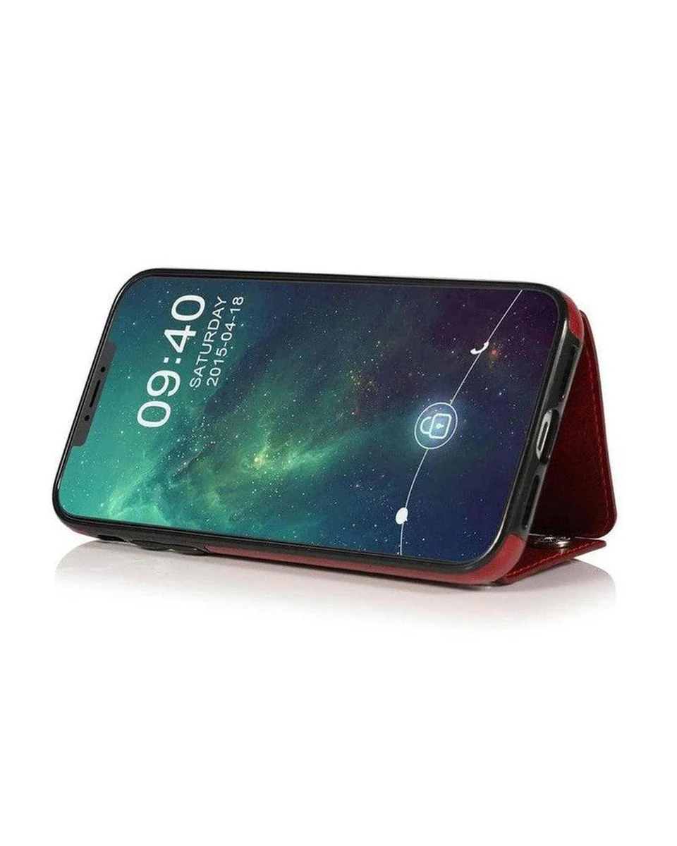 Red Vegan Leather | Wallet Case - Image 24