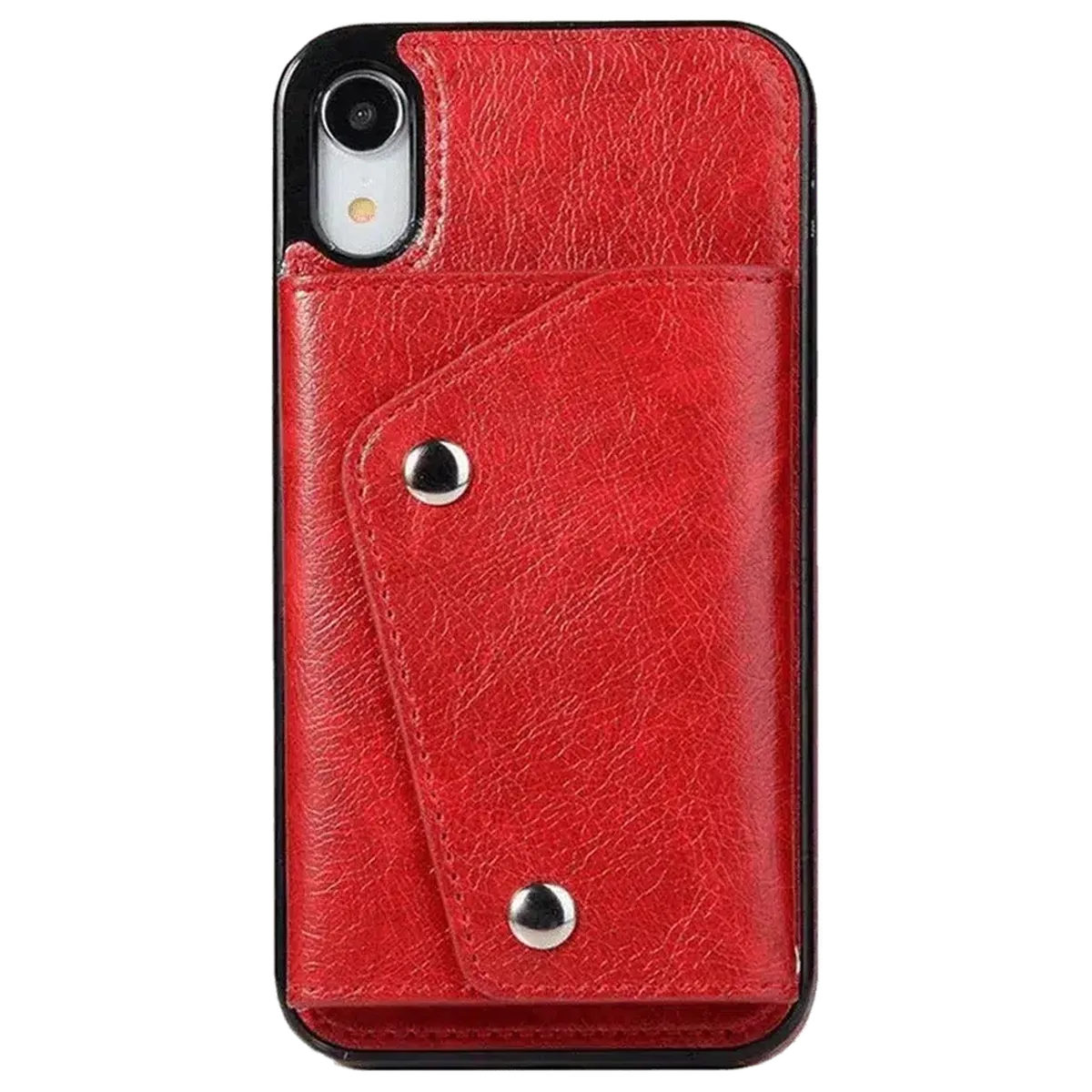 Red Vegan Leather | Wallet Case - Image 3