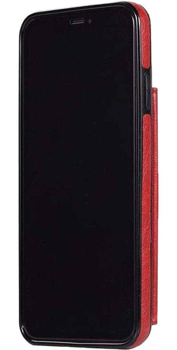 Red Vegan Leather | Wallet Case - Image 5