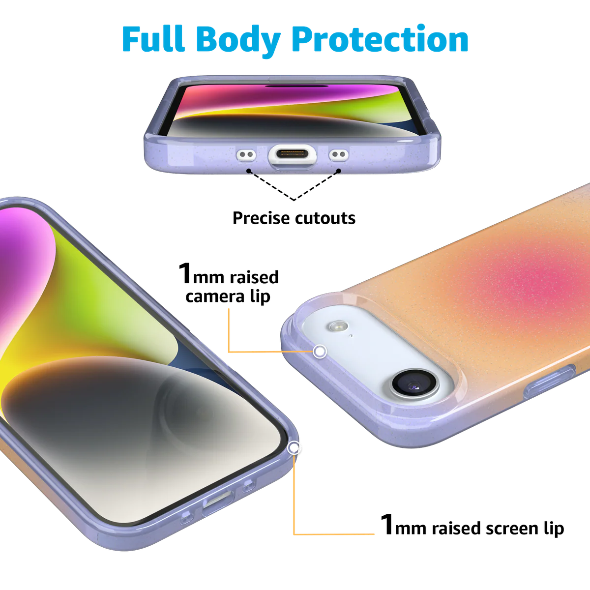 Sunset Halo | Rainbow Aura Case - Image 106