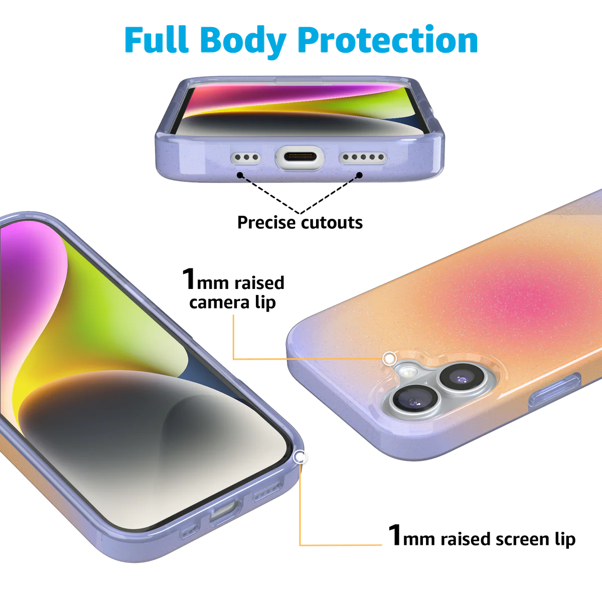 Sunset Halo | Rainbow Aura Case - Image 94