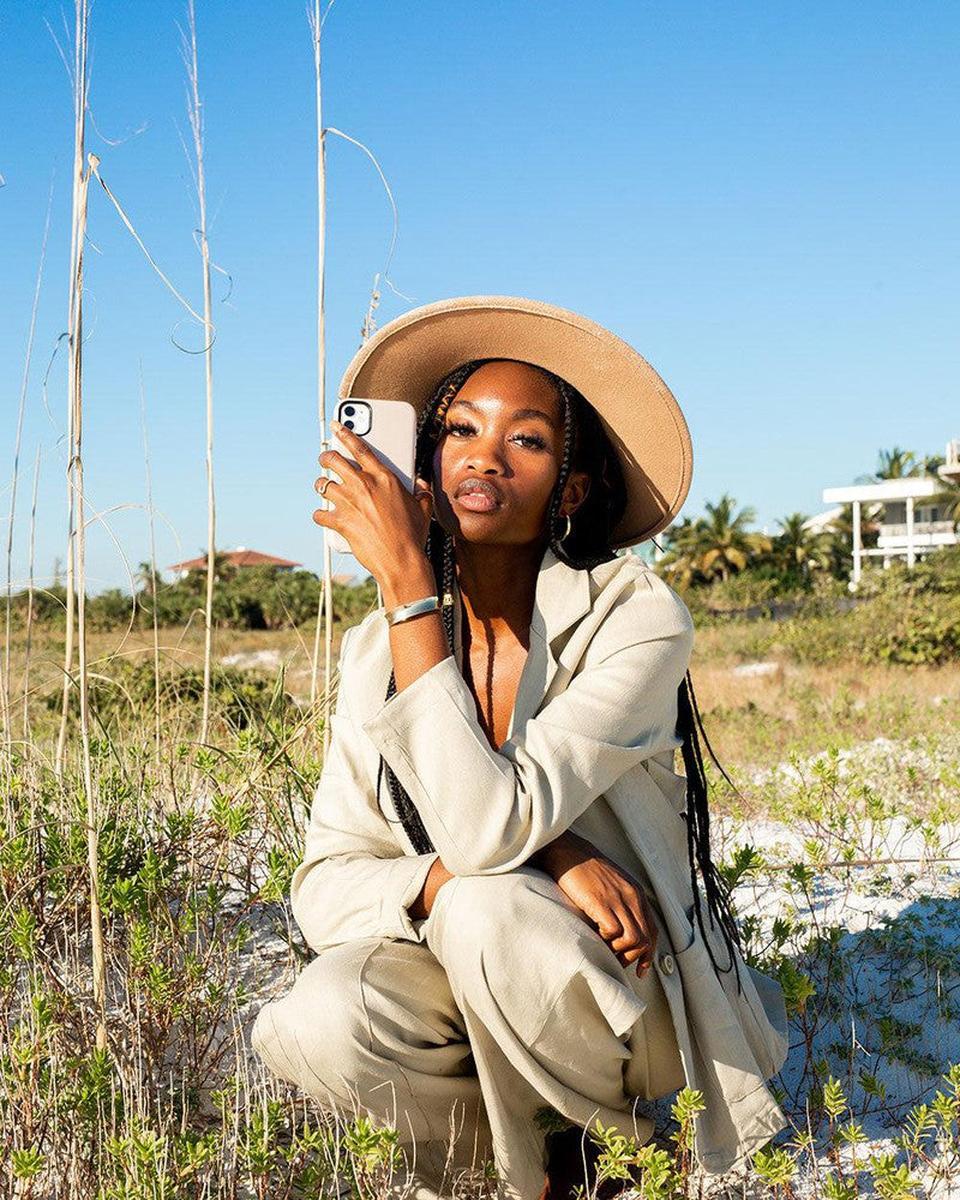 Taupe on Nude | Ultra-Protective Bold Case - Image 48