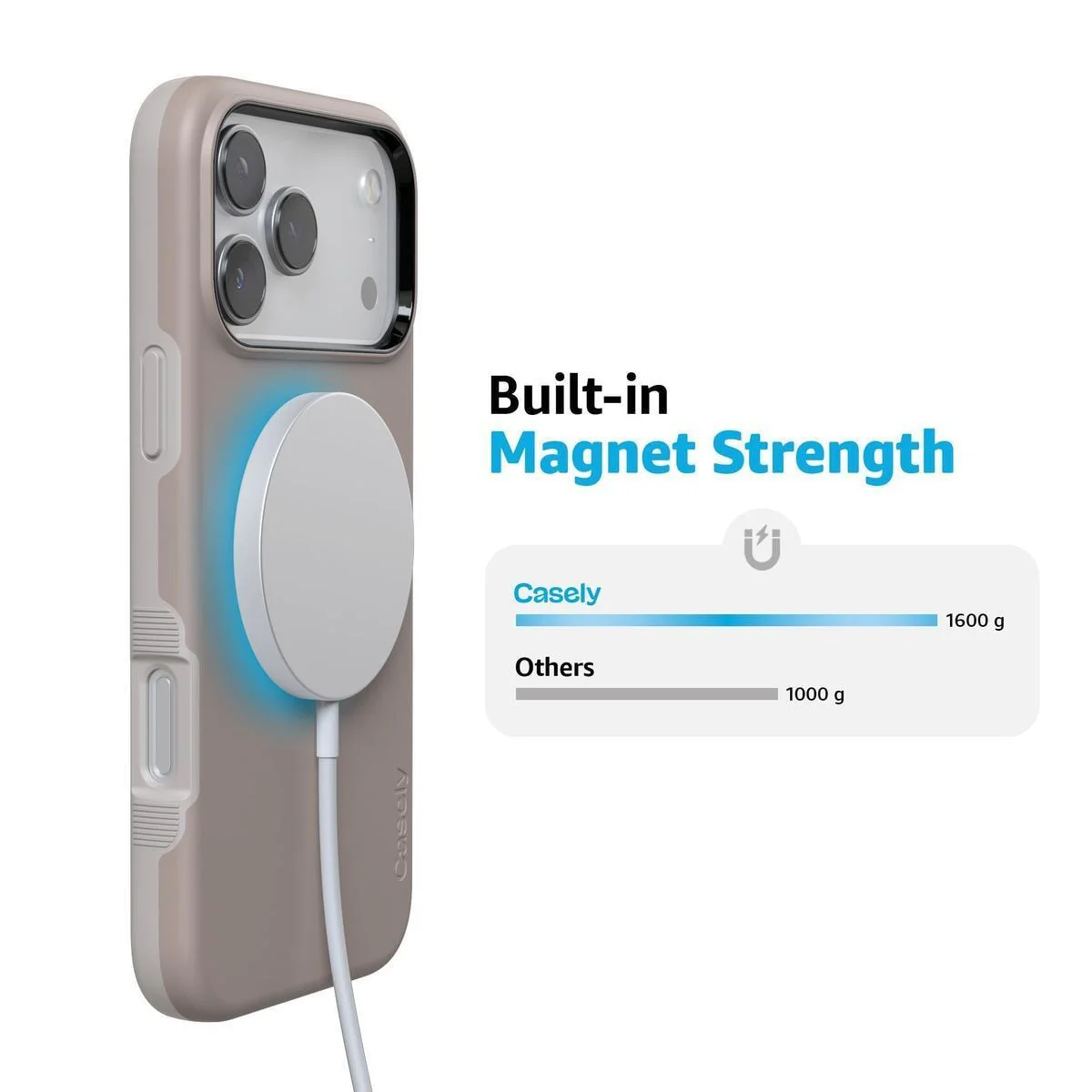 Taupe on Nude | Ultra-Protective Bold Case - Image 5