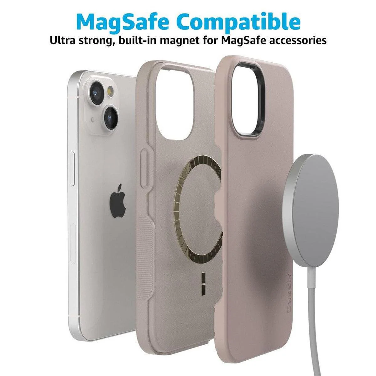 Taupe on Nude | Ultra-Protective Bold Case - Image 56