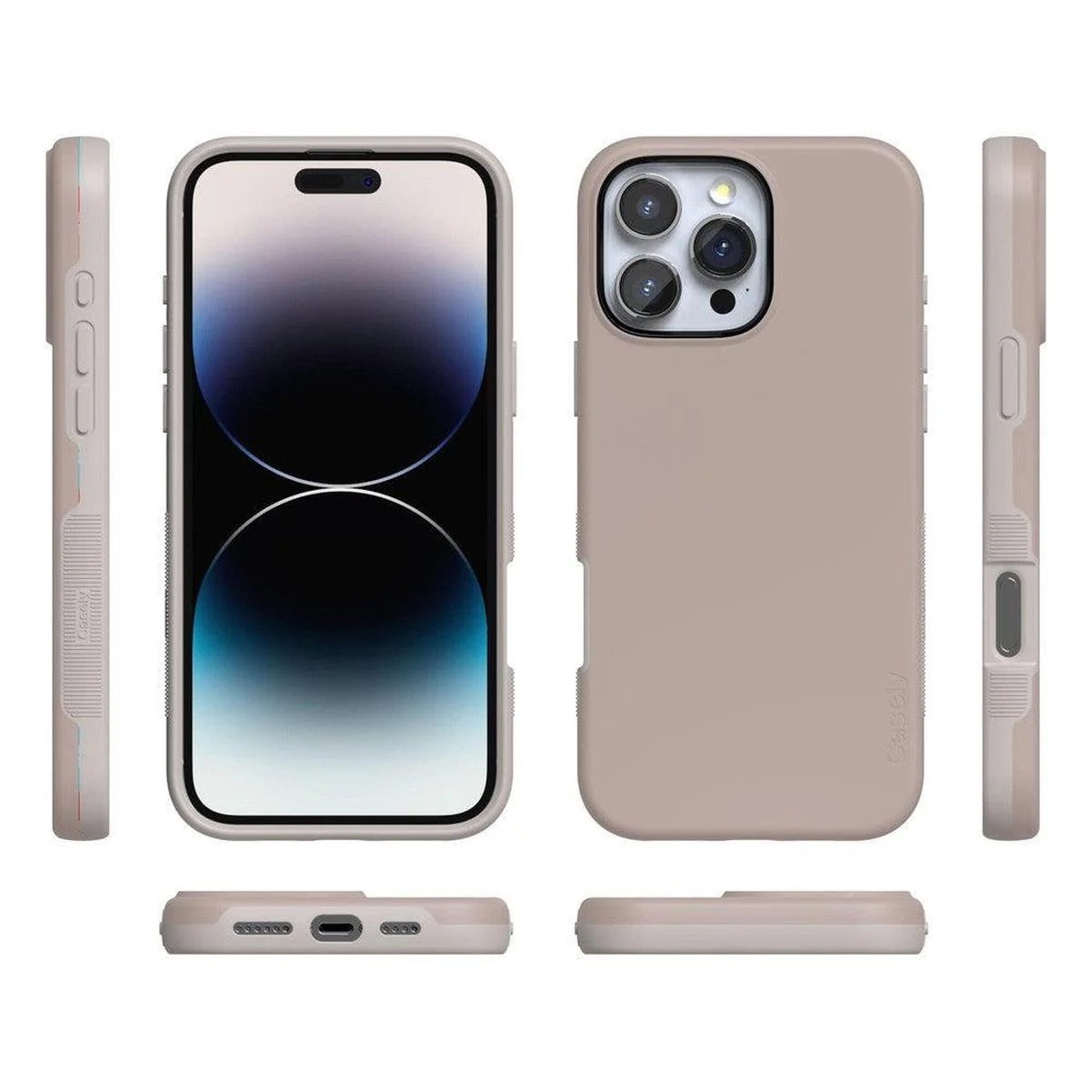 Taupe on Nude | Ultra-Protective Bold Case - Image 66