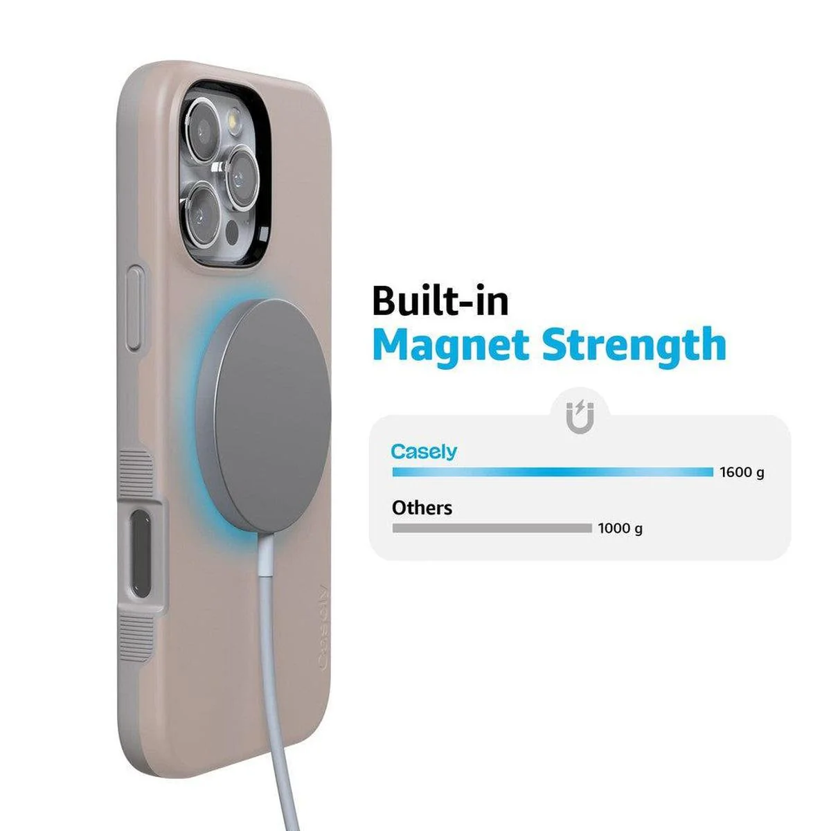 Taupe on Nude | Ultra-Protective Bold Case - Image 67