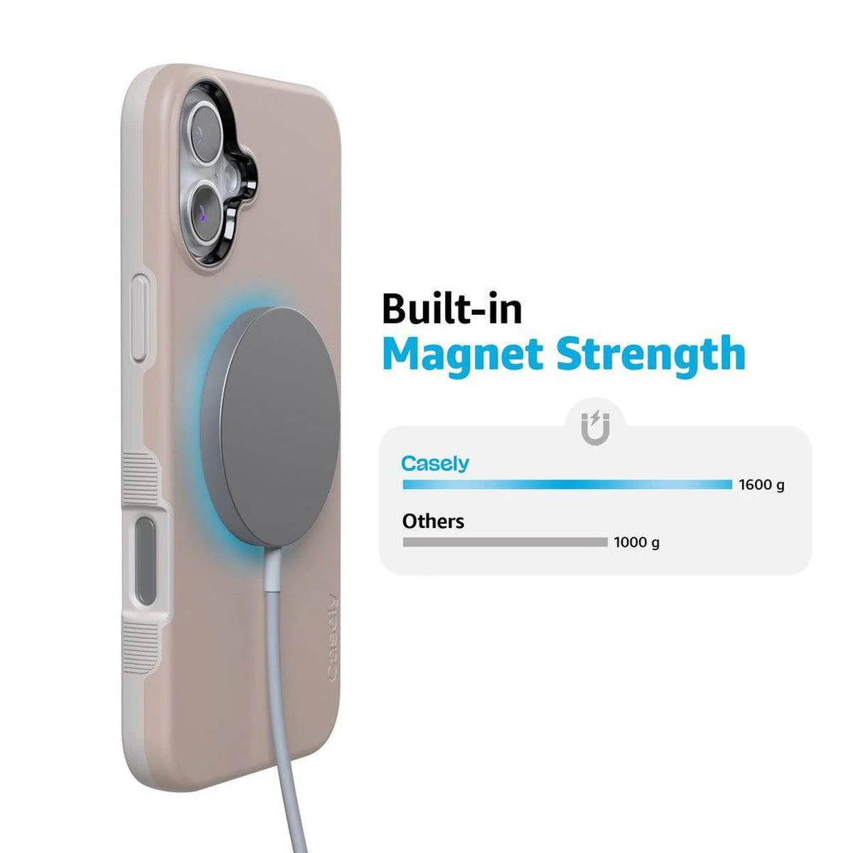 Taupe on Nude | Ultra-Protective Bold Case - Image 78