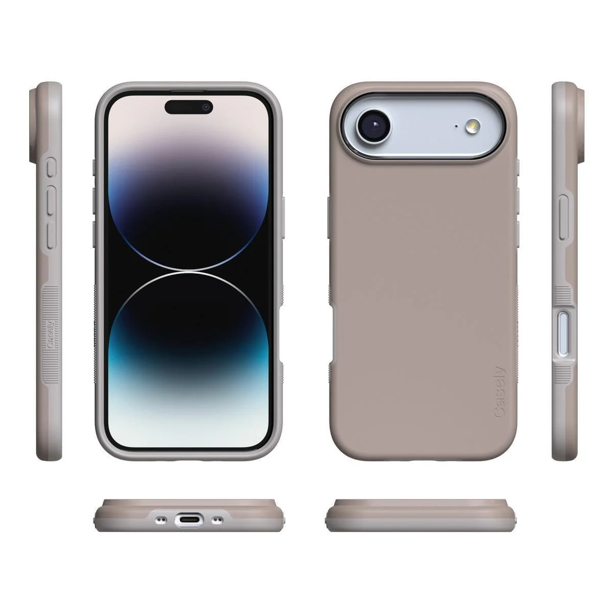 Taupe on Nude | Ultra-Protective Bold Case - Image 90