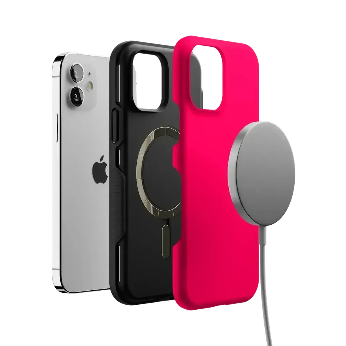 Think Pink | Solid Neon Pink Case - Image 124