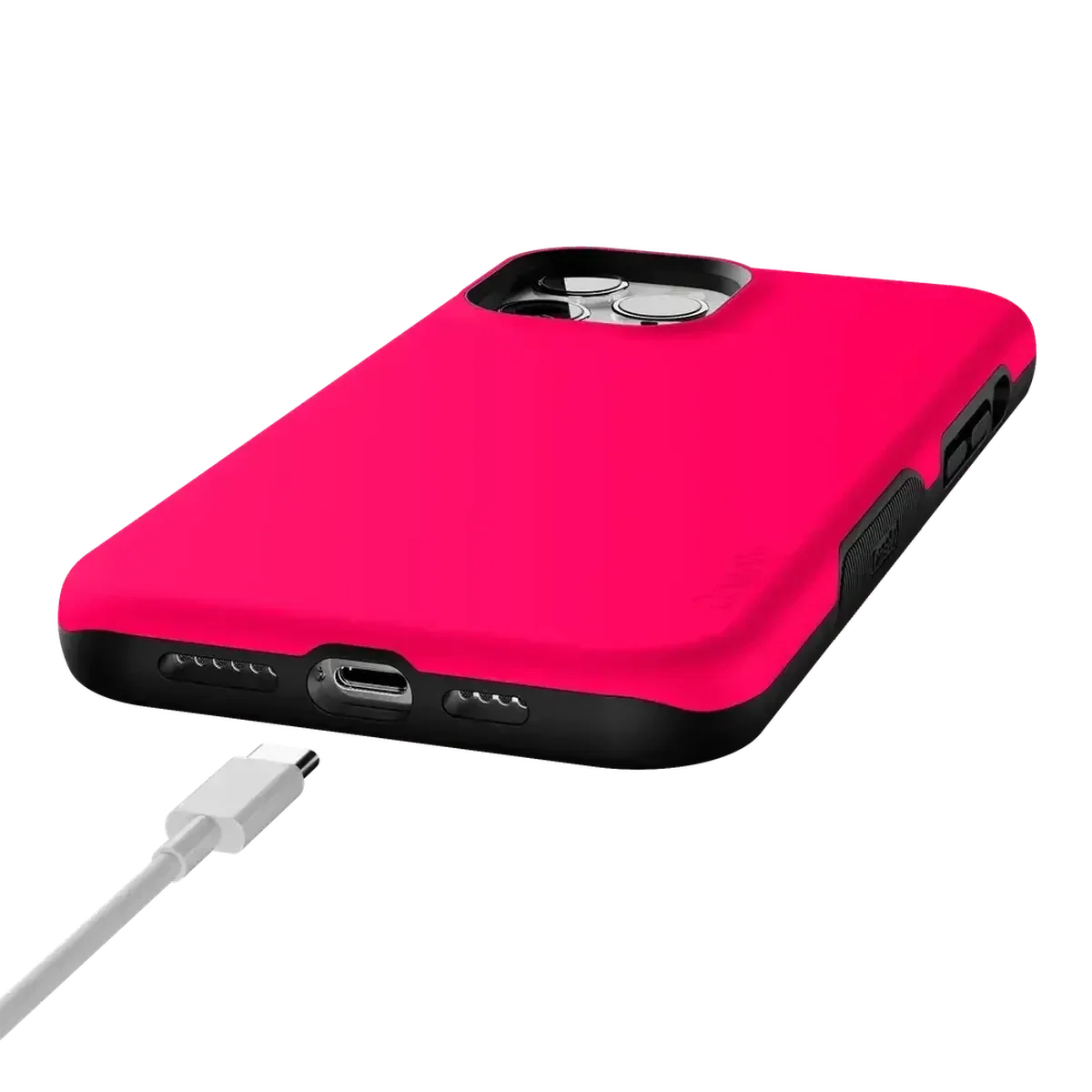 Think Pink | Solid Neon Pink Case - Image 135