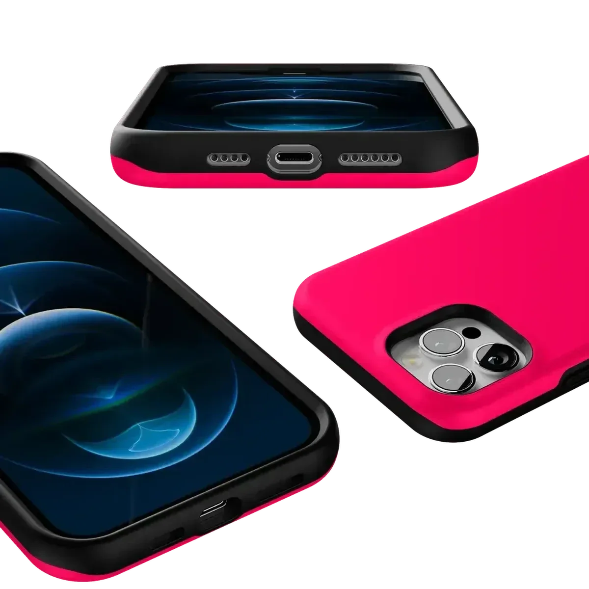 Think Pink | Solid Neon Pink Case - Image 136