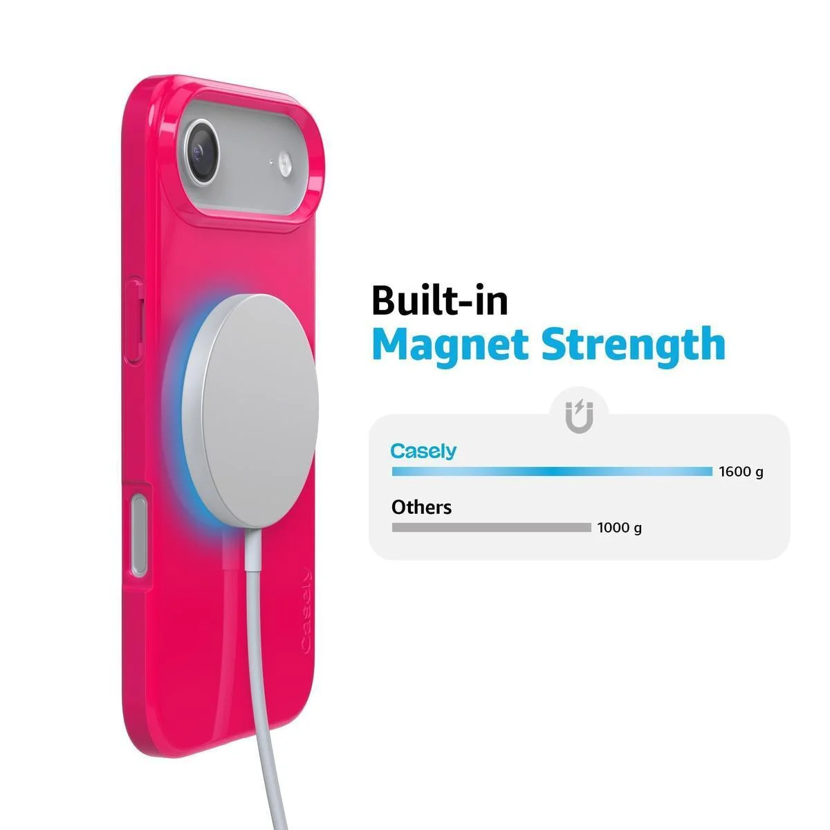 Think Pink | Solid Neon Pink Case - Image 155