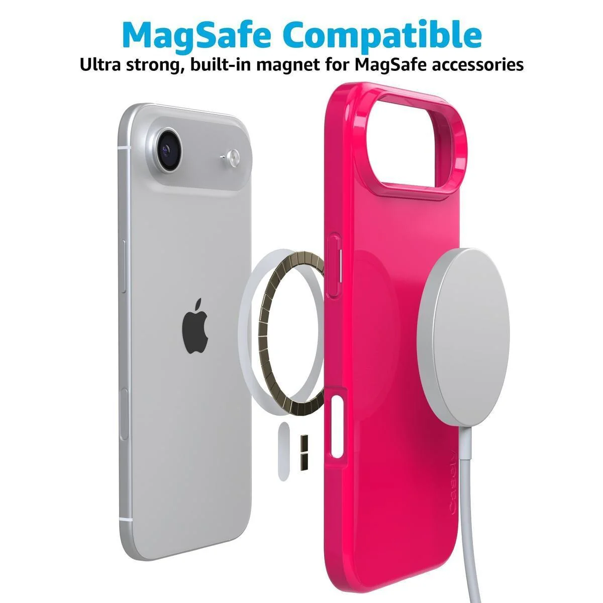 Think Pink | Solid Neon Pink Case - Image 156