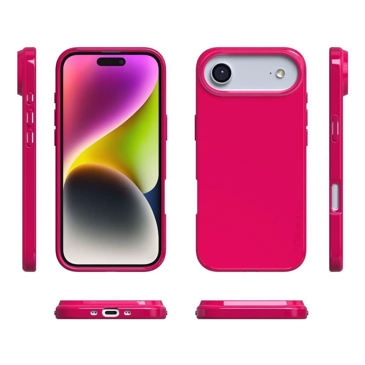 Think Pink | Solid Neon Pink Case - Image 160