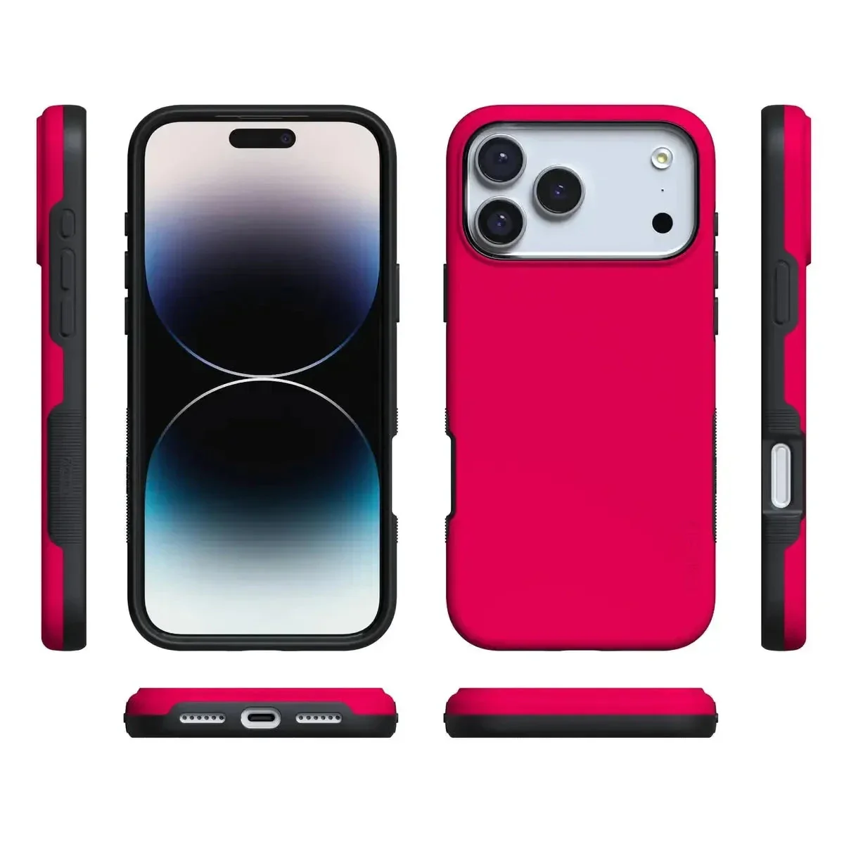 Think Pink | Solid Neon Pink Case - Image 164