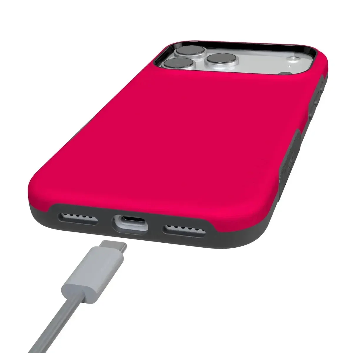 Think Pink | Solid Neon Pink Case - Image 166