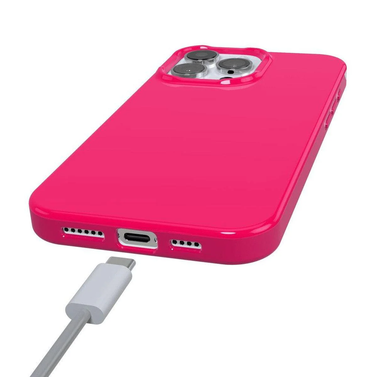 Think Pink | Solid Neon Pink Case - Image 17