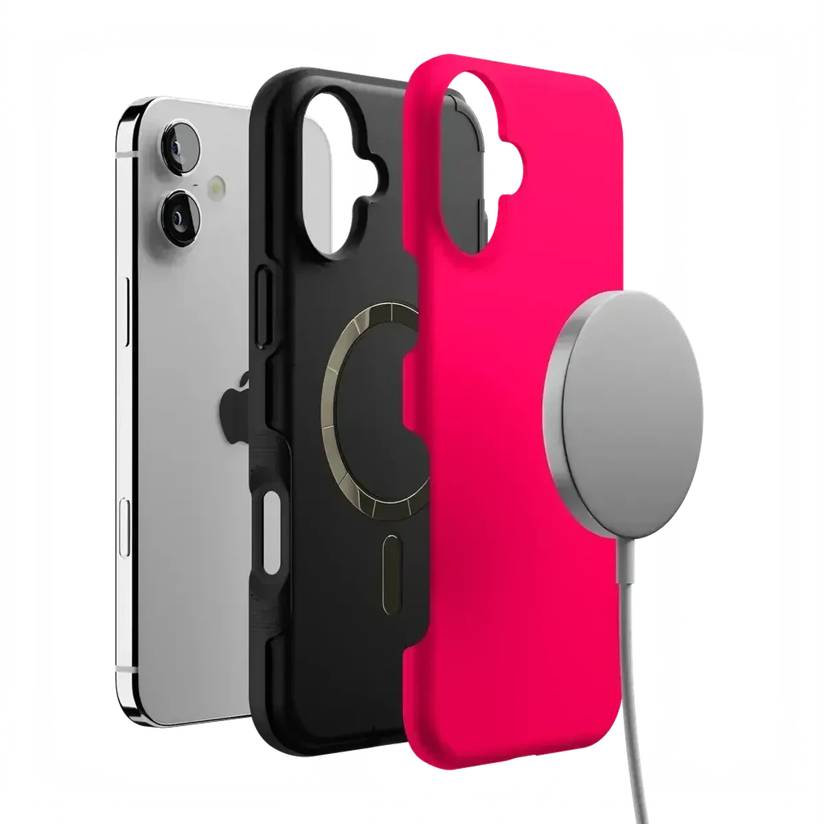 Think Pink | Solid Neon Pink Case - Image 64