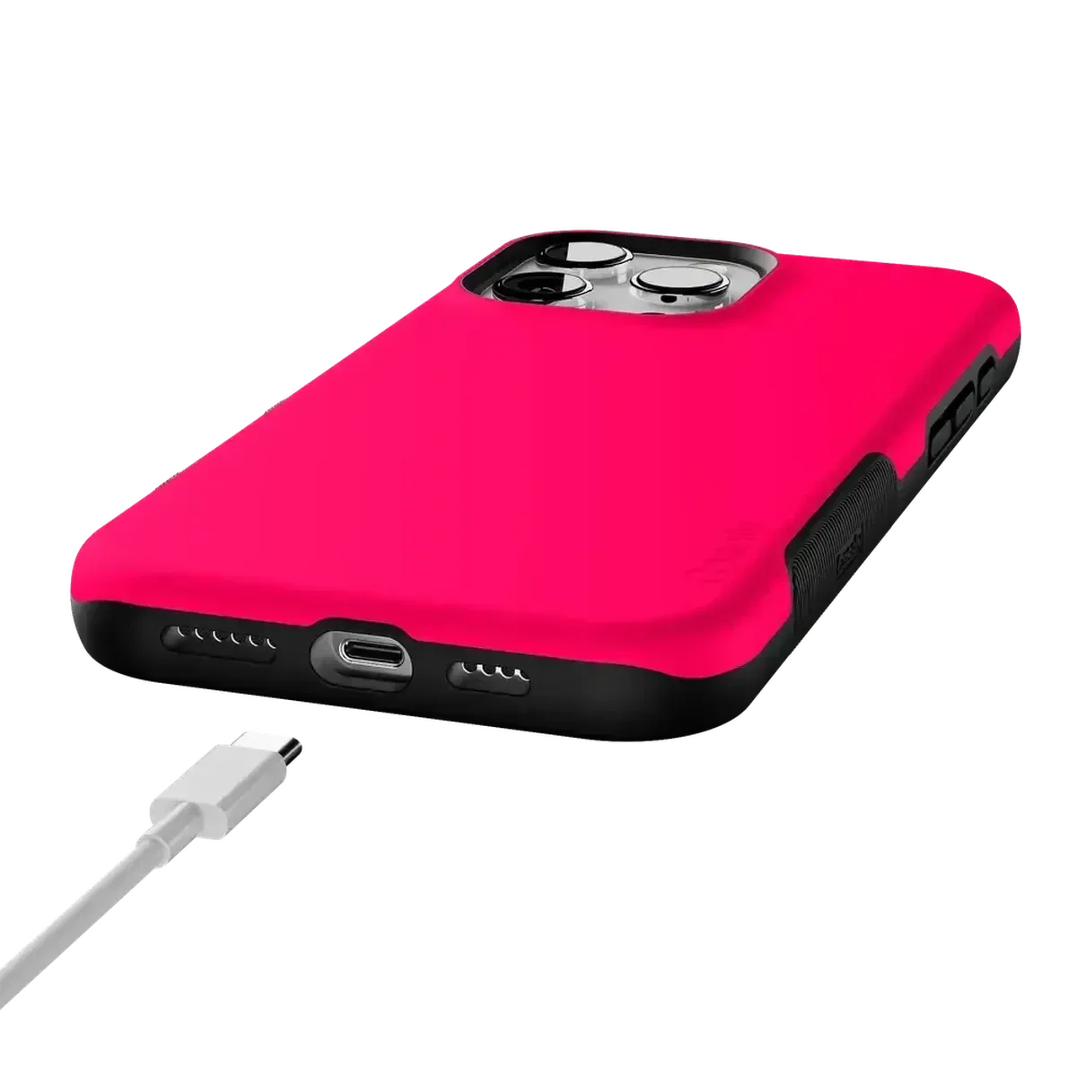 Think Pink | Solid Neon Pink Case - Image 75