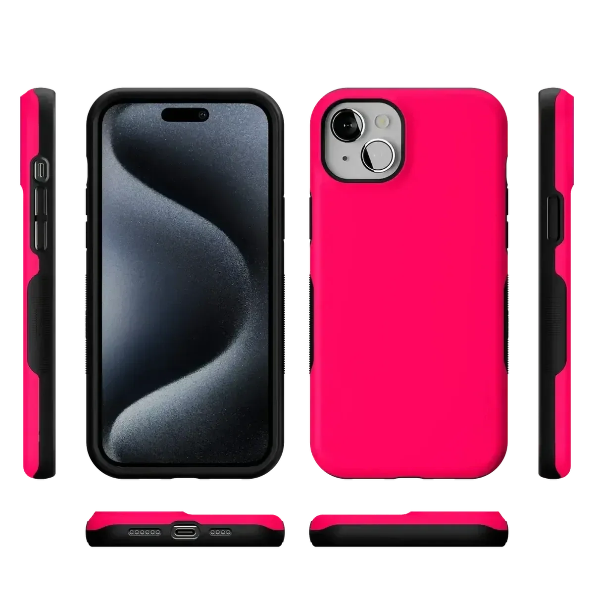 Think Pink | Solid Neon Pink Case - Image 87