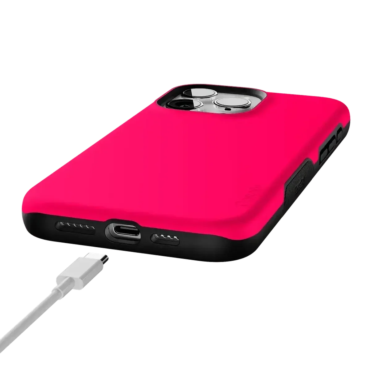 Think Pink | Solid Neon Pink Case - Image 95