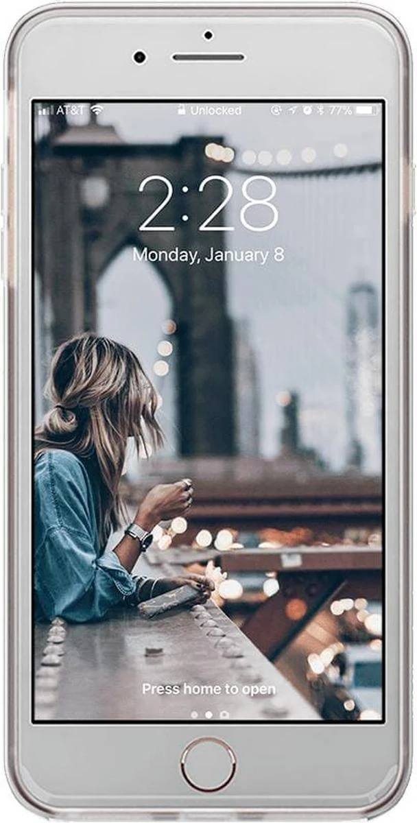 Touch of Lavender | Lavender Gray & Rose Gold Marble Case - Image 9