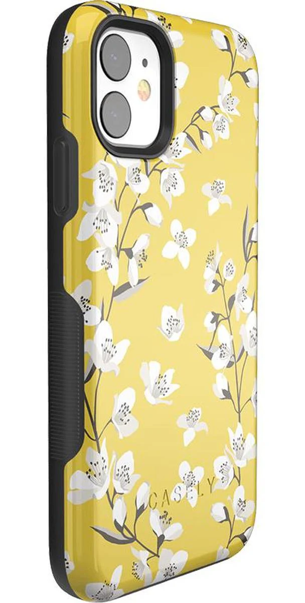 Floral Forest | Yellow Cherry Blossom Floral Case - Image 34