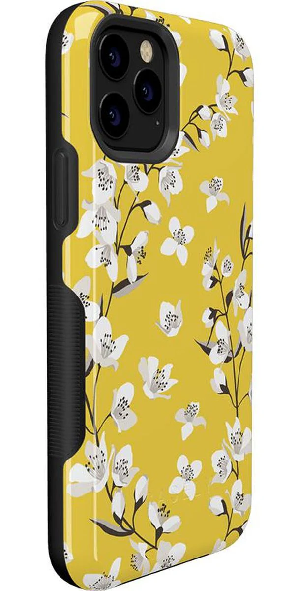 Floral Forest | Yellow Cherry Blossom Floral Case - Image 37