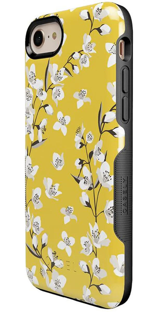 Floral Forest | Yellow Cherry Blossom Floral Case - Image 40