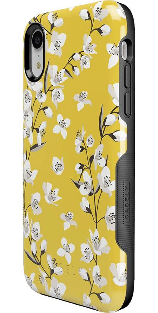 Floral Forest | Yellow Cherry Blossom Floral Case - Image 46