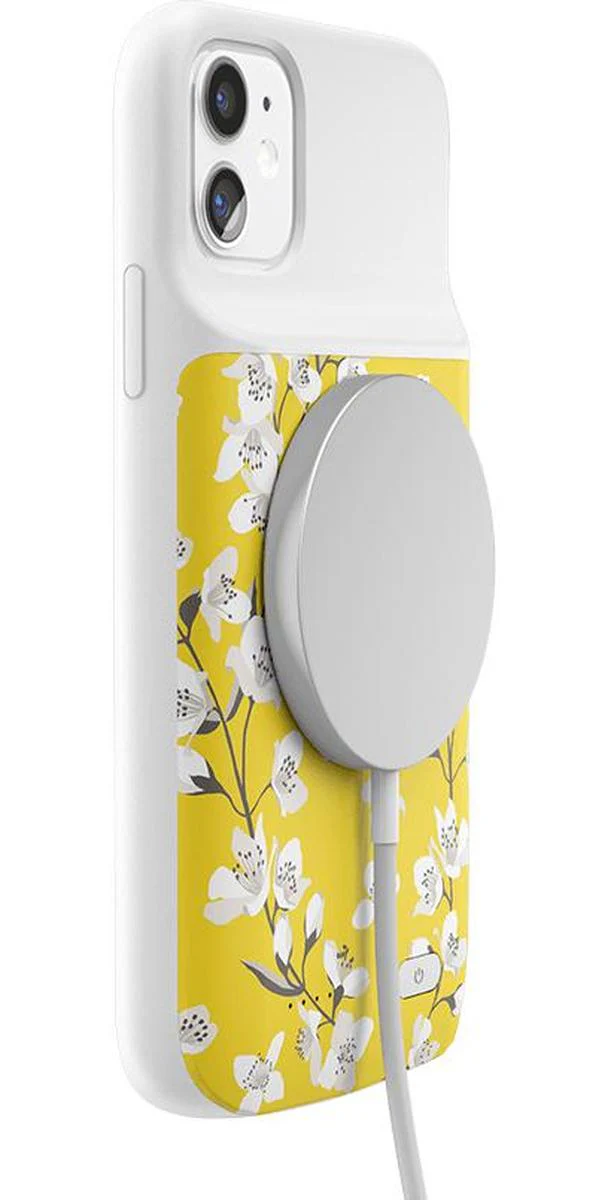 Floral Forest | Yellow Cherry Blossom Floral Case - Image 49