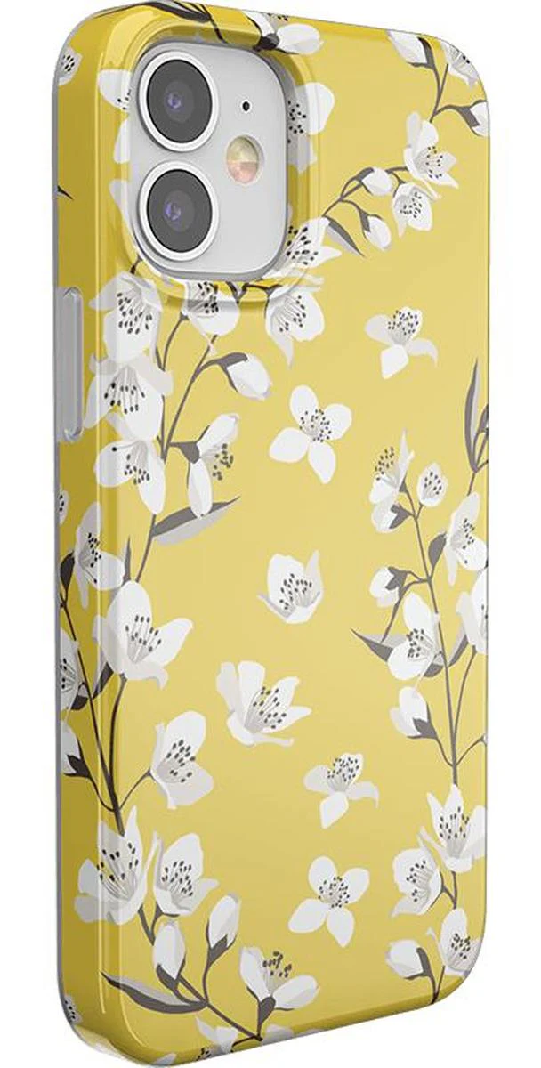 Floral Forest | Yellow Cherry Blossom Floral Case - Image 5