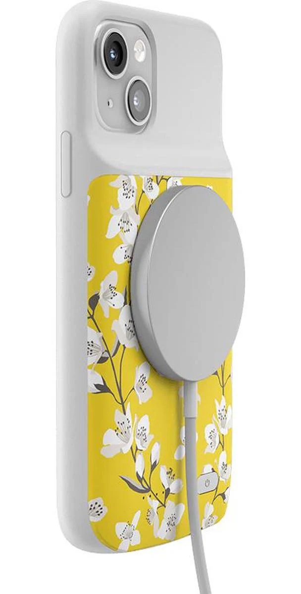 Floral Forest | Yellow Cherry Blossom Floral Case - Image 52