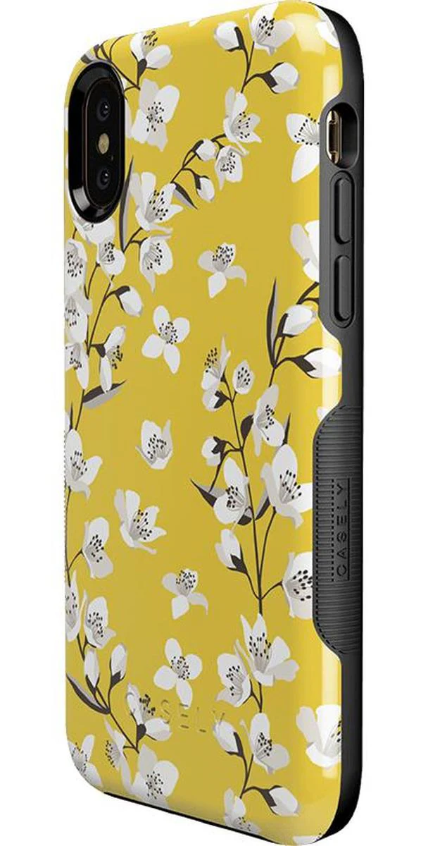 Floral Forest | Yellow Cherry Blossom Floral Case - Image 61